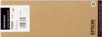 Epson T6061 Nero Foto Cartuccia d'inchiostro originale - C13T606100