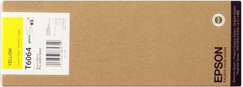 Epson T6064 Cartuccia d'inchiostro giallo originale - C13T606400 Epson T6064 Cartuccia d'inchiostro giallo originale - C13T606400