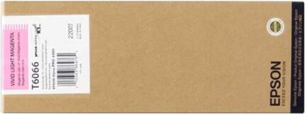 Epson T6066 Magenta Light Vivido Cartuccia d'inchiostro originale - C13T606600