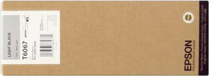 Epson T6067 Nero Light Cartuccia d'inchiostro originale - C13T606700