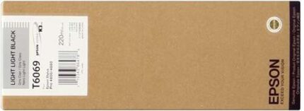 Epson T6069 Nero Light Light Cartuccia d'inchiostro originale - C13T606900