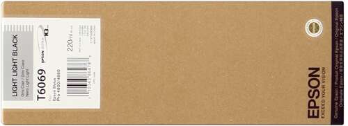Epson T6069 Nero Light Light Cartuccia d'inchiostro originale - C13T606900 Epson T6069 Nero Light Light Cartuccia d'inchiostro originale - C13T606900