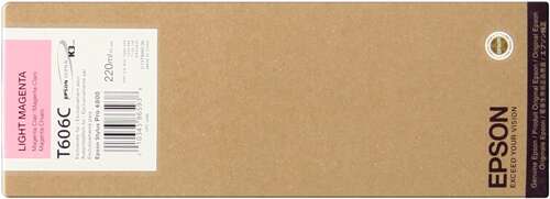 Epson T606C Magenta Light Cartuccia d'inchiostro originale - C13T606C00 Epson T606C Magenta Light Cartuccia d'inchiostro originale - C13T606C00