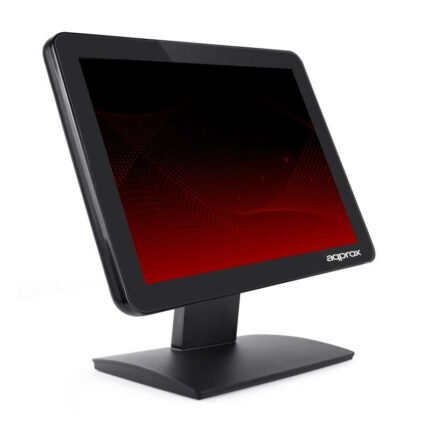 Approx Monitor tattile capacitivo da 15" per POS 1024 x 768 - Risposta 5 ms - Angolo di visione H 160º V 140º - USB
