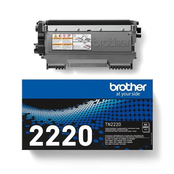 Brother TN2220 Nero Cartuccia toner originale Brother TN2220 Nero Cartuccia toner originale