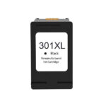 Cartuccia d'inchiostro nera HP 301XL rigenerata - Indicatore del livello d'inchiostro - Sostituisce CH563EE/CH561EE