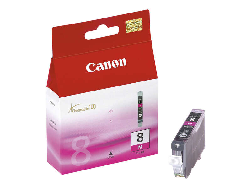 Cartuccia d'inchiostro originale Canon CLI8 Magenta - 0622B001 Cartuccia d'inchiostro originale Canon CLI8 Magenta - 0622B001