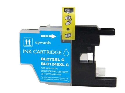 Brother LC1240XL/LC1220XL/LC1280XL Cartuccia d'inchiostro ciano generica - Sostituisce LC1240C/LC1220C/LC1280XLC