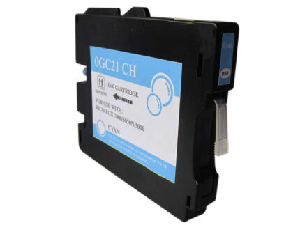 Ricoh GC21C Ciano Cartuccia d'inchiostro pigmentato generico - Sostituisce 405533/405537