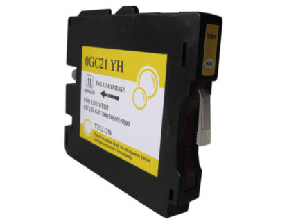 Ricoh GC21Y Giallo Cartuccia d'inchiostro pigmentato generica - Sostituisce 405535/405539