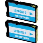 Lexmark 200XL Cyan Pack 2 cartucce d'inchiostro generiche - Sostituisce 14L0198
