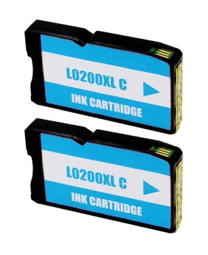 Lexmark 200XL Cyan Pack 2 cartucce d'inchiostro generiche - Sostituisce 14L0198