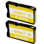 Lexmark 200XL Giallo Confezione da 2 cartucce d'inchiostro generiche - Sostituisce 14L0200