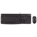 Logitech MK120 Pack USB Tastiera + Mouse 1000dpi 3 pulsanti - Utilizzo ambidestro - Portoghese