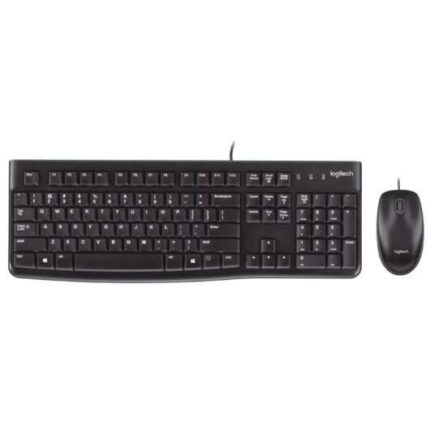 Logitech MK120 Pack USB Tastiera + Mouse 1000dpi 3 pulsanti - Utilizzo ambidestro - Portoghese