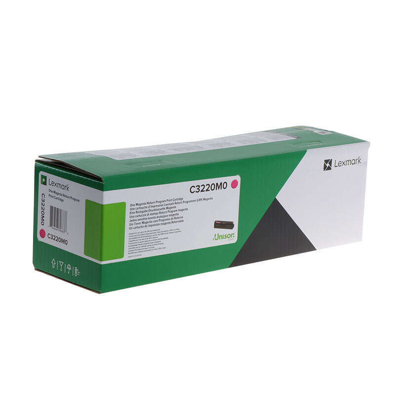 Lexmark C3324/C3326/MC3224/MC3326/MC3426 Cartuccia toner originale magenta - C3220M0/C320030 Lexmark C3324/C3326/MC3224/MC3326/MC3426 Cartuccia toner originale magenta - C3220M0/C320030