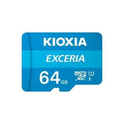 Kioxia Exceria Scheda Micro SDXC 64 GB UHS-I Classe 10 con adattatore