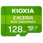 Kioxia Exceria High Endurance Scheda Micro SDXC 128 GB UHS-I V30 Classe 10 con adattatore
