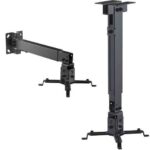 Cromad Supporto da soffitto/parete per proiettore - Estensibile e inclinabile - Peso max. 20 kg