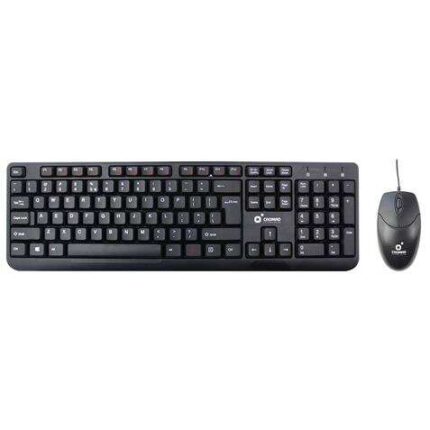 Cromad Pack USB Tastiera + Mouse 1000dpi 3 pulsanti