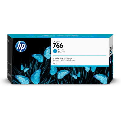 Cartuccia d'inchiostro originale HP 766 Ciano - P2V89A