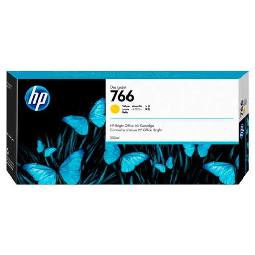 Cartuccia d'inchiostro originale HP 766 giallo - P2V91A Cartuccia d'inchiostro originale HP 766 giallo - P2V91A
