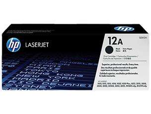 HP Q2612A Nero Cartuccia toner originale - 12A