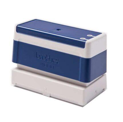 Brother PR4090E6P Confezione da 6 supporti per timbri originali - 40x90 mm - Colore blu