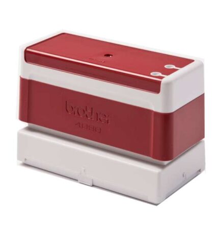 Brother PR4090R6P Confezione da 6 supporti per timbri originali - 40x90 mm - Colore rosso