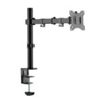 Cromad Supporto da tavolo con braccio articolato per monitor da 13"-32" - Girevole