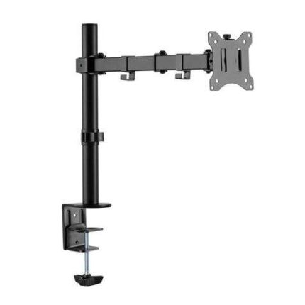 Cromad Supporto da tavolo con braccio articolato per monitor da 13"-32" - Girevole