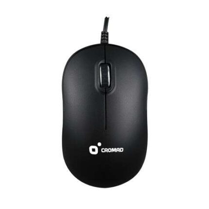 Cromad X51 Mouse USB 2.0 - 3 pulsanti - Utilizzo ambidestro - Cavo da 1