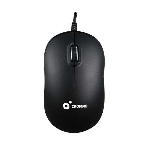 Cromad X51 Mouse USB 2.0 - 3 pulsanti - Utilizzo ambidestro - Cavo da 1 Cromad X51 Mouse USB 2.0 - 3 pulsanti - Utilizzo ambidestro - Cavo da 1