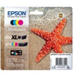 Epson 603XL/603 Confezione da 4 cartucce d'inchiostro originali - C13T03A94010