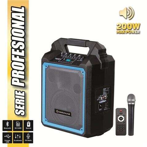 Coolsound Pro 200 Altoparlante autoamplificato Bluetooth 200W 6 Coolsound Pro 200 Altoparlante autoamplificato Bluetooth 200W 6