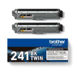 Brother TN241 Nero Confezione da 2 cartucce toner originali - TN241BKTWIN