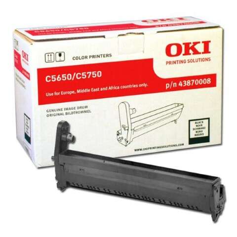 OKI C5650/C5750 Nero Tamburo immagine originale - 43870008 (Drum) OKI C5650/C5750 Nero Tamburo immagine originale - 43870008 (Drum)