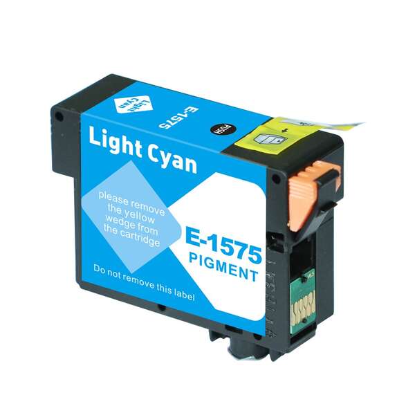 Epson T1575 Cyan Light Cartuccia di inchiostro pigmentato generico - Sostituisce C13T15754010 Epson T1575 Cyan Light Cartuccia di inchiostro pigmentato generico - Sostituisce C13T15754010