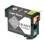 Epson T1577 Nero Light Cartuccia di inchiostro pigmentato generico - Sostituisce C13T15774010