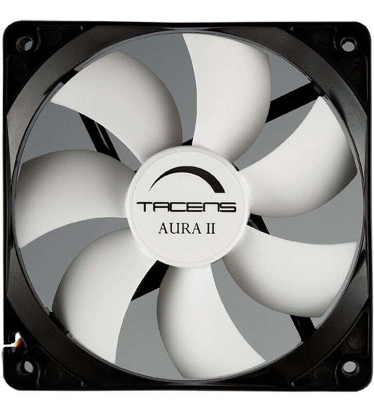 Tacens Aura II Ventola 120 mm - Alloggiamento nero Tacens Aura II Ventola 120 mm - Alloggiamento nero