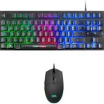 Mars Gaming Pack Tastiera formato TKL + Mouse 3200 dpi 6 pulsanti - Connettività USB - Illuminazione RGB - Antighosting