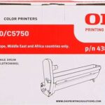OKI C5650/C5750 Ciano Tamburo immagine originale - 43870007 (Drum)