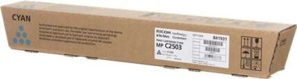 Ricoh Aficio MP-C2503SP/MP-C2003SP/MP-C2011SP Ciano Cartuccia toner originale - 841931