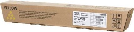Ricoh Aficio MP-C2503SP/MP-C2003SP/MP-C2011SP Cartuccia toner originale gialla - 841929
