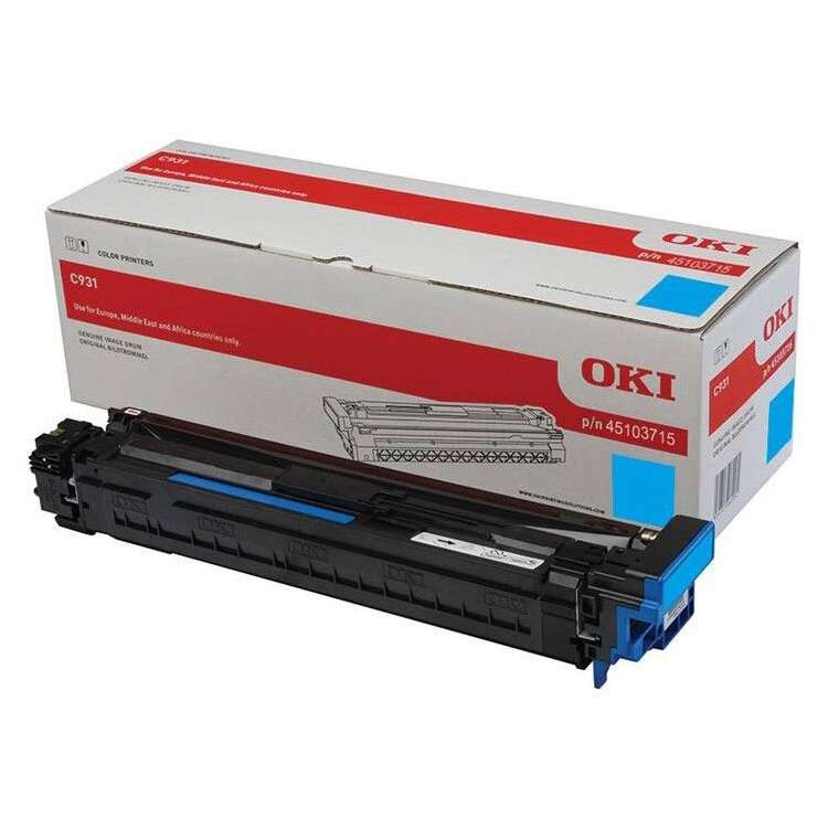 OKI C911/C931 Ciano Tamburo immagine originale - 45103715 OKI C911/C931 Ciano Tamburo immagine originale - 45103715