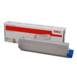 OKI C822 Nero Cartuccia toner originale - 44844616