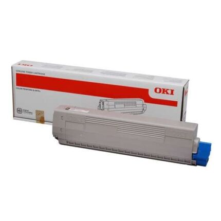 OKI C822 Nero Cartuccia toner originale - 44844616
