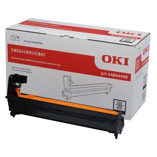OKI C822/C831/C841 Nero Tamburo originale - 44844408 (Drum) OKI C822/C831/C841 Nero Tamburo originale - 44844408 (Drum)