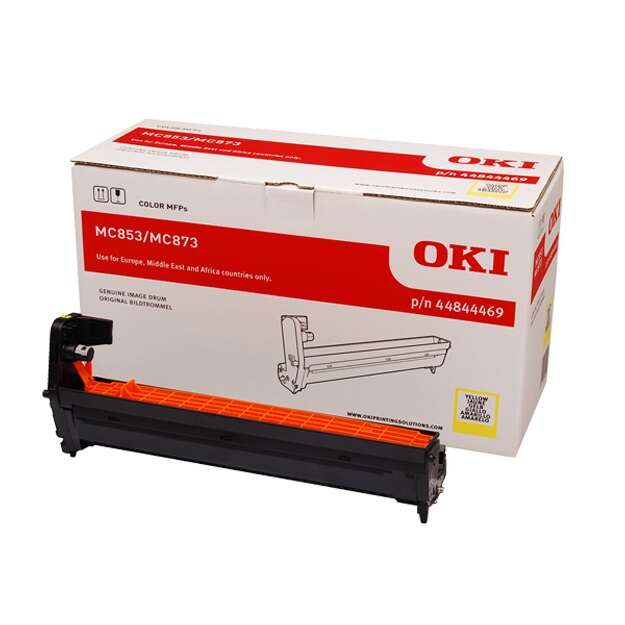 OKI MC853/MC873/MC883 Giallo Tamburo immagine originale - 44844469 (Drum) OKI MC853/MC873/MC883 Giallo Tamburo immagine originale - 44844469 (Drum)