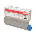 OKI C712 Nero Cartuccia toner originale - 46507616